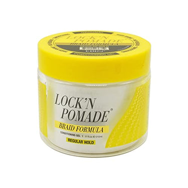 Lock'N Pomade Braid Formula Conditioning Gel - Regular Hold, 11 oz - ANNS BEAUTY SUPPLY